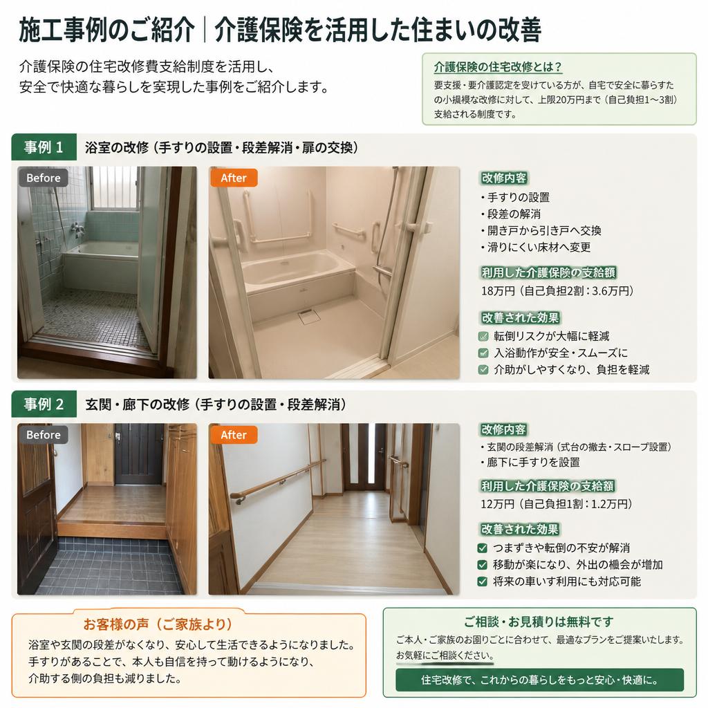 実際の施工事例と効果