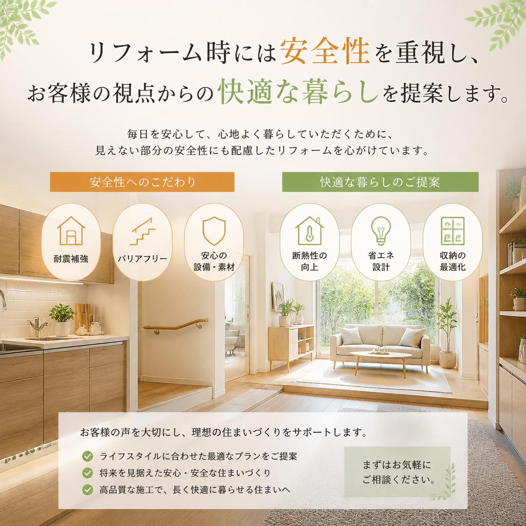 2. 安全で快適な生活空間の提供
