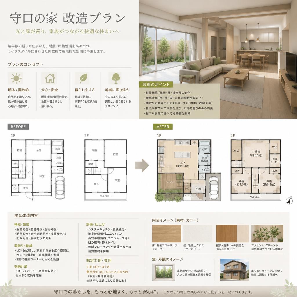 あなたに最適な守口の家改造プランを提供します