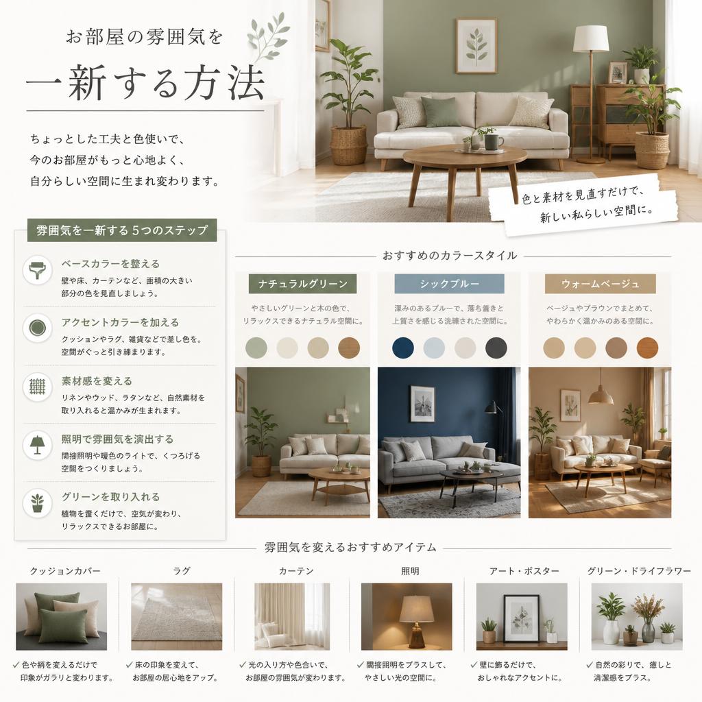 クロス張替えで新生活をスタート