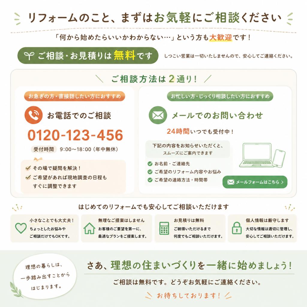 さあ、あなたの夢の住空間を実現しよう！