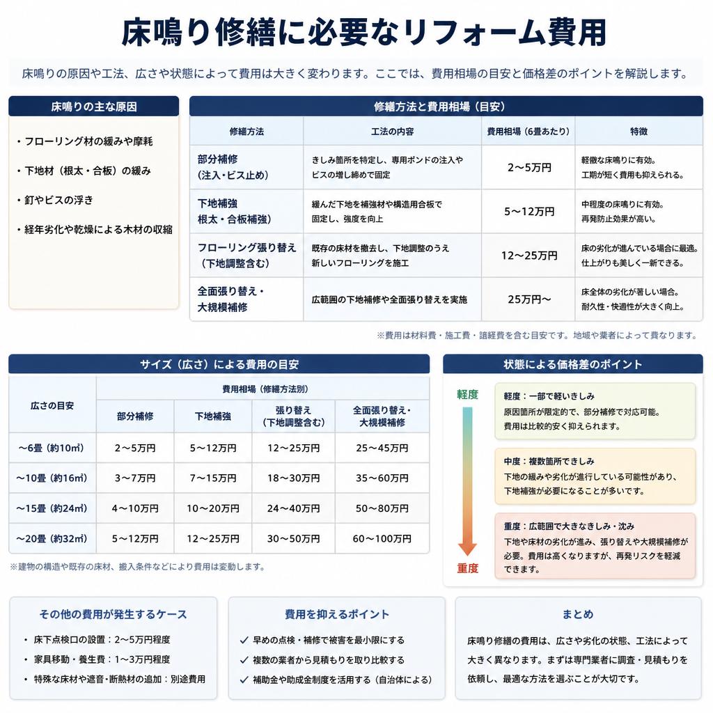 リフォーム費用はどれくらい？