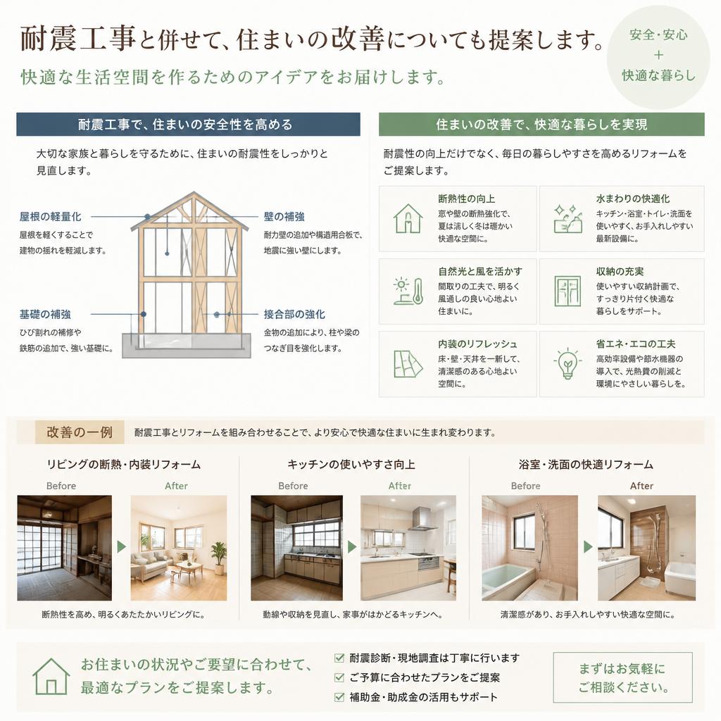 4. 快適な住まいづくりの提案