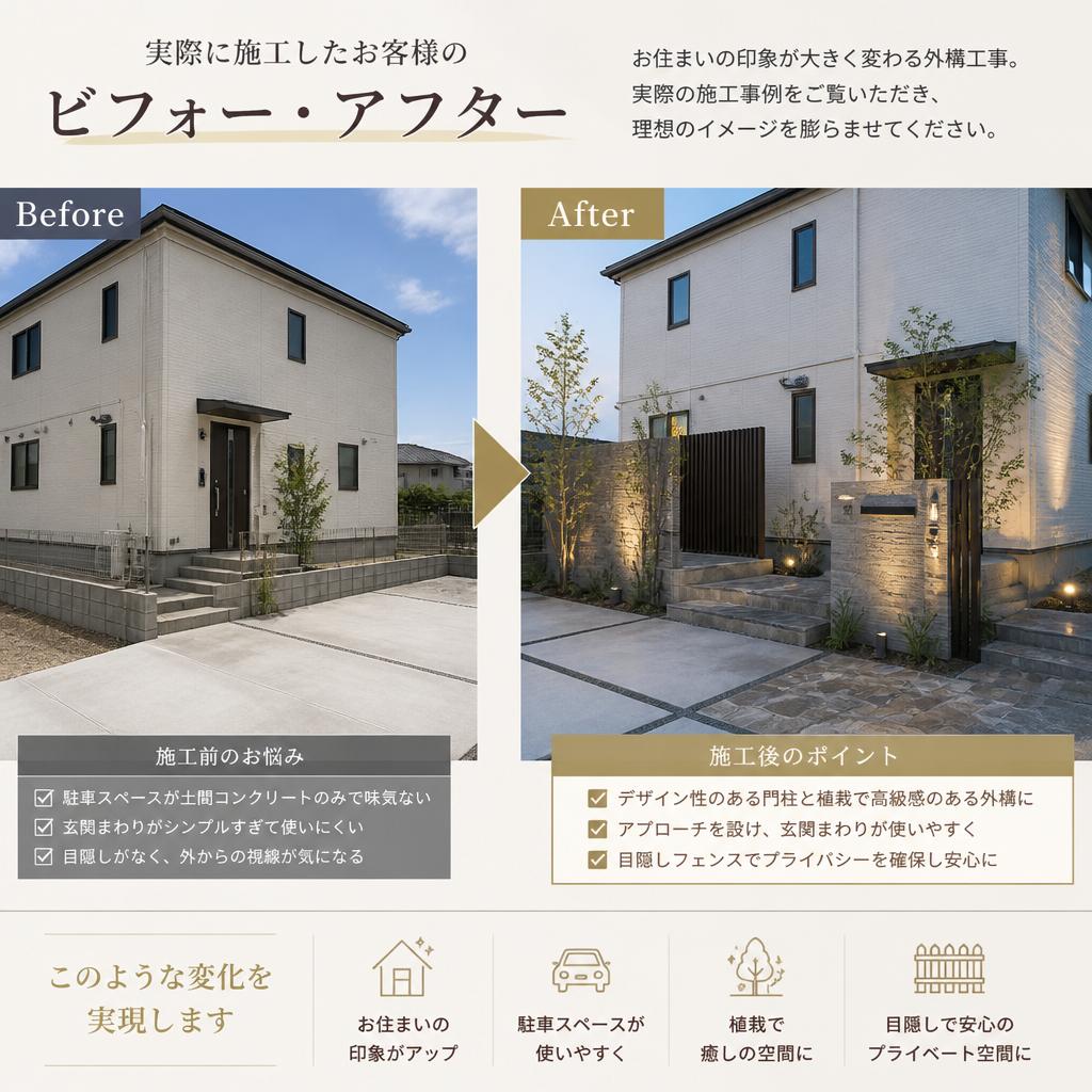 お客様のビフォー・アフター